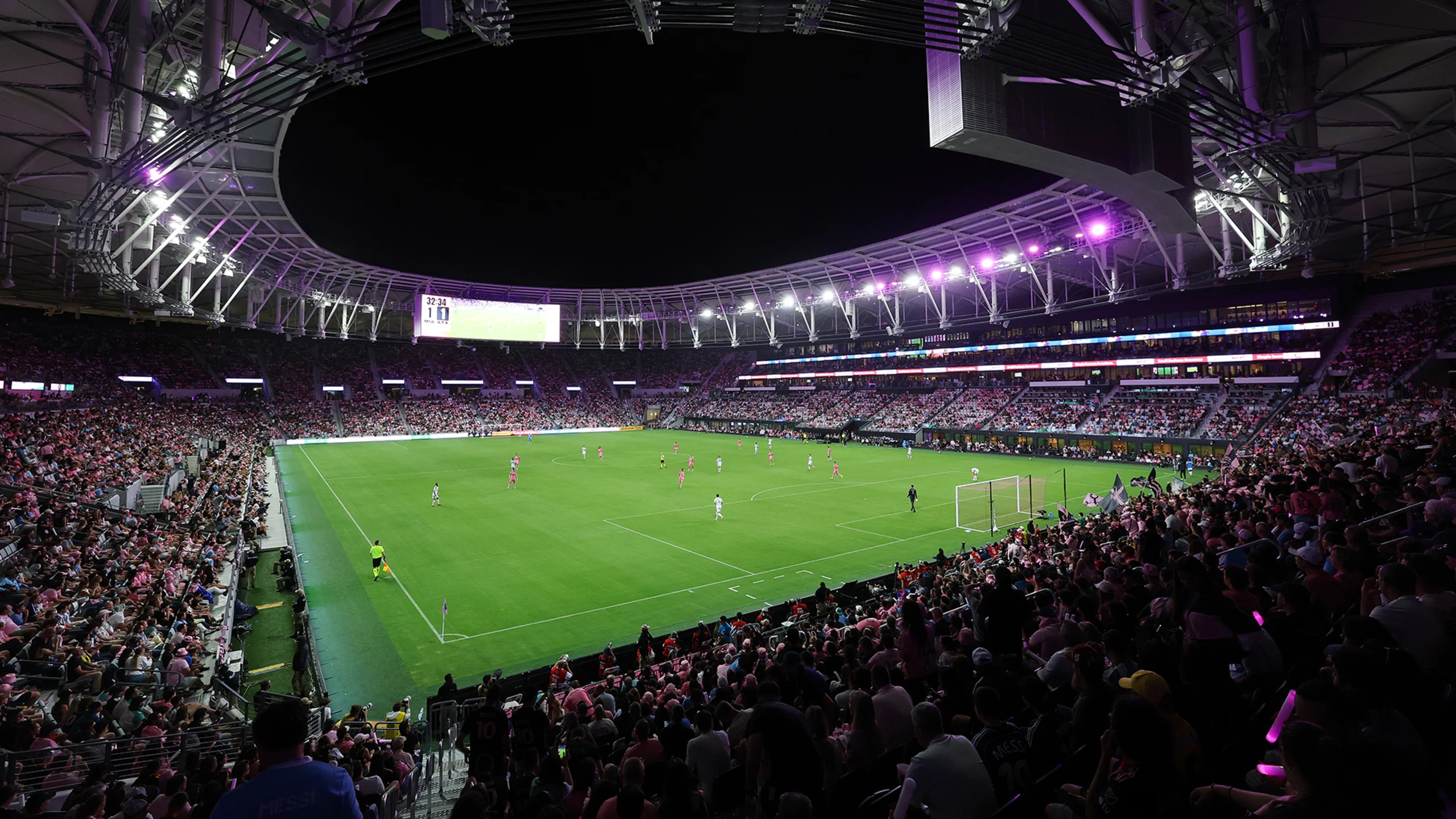 Atividade juvenil no Nu Stadium